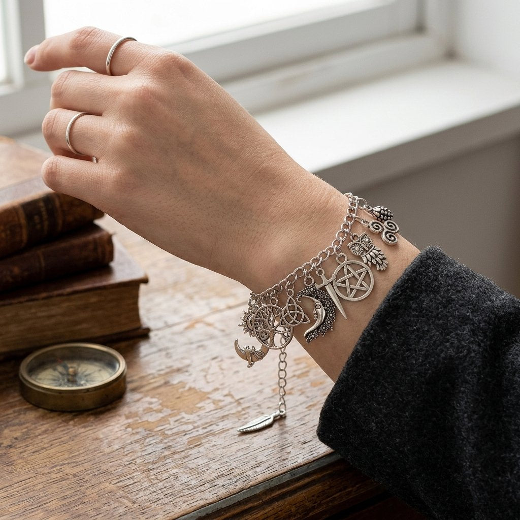 Vintage Witchy Charm Bracelet | A Little Guardian That Holds Your Quiet Magic