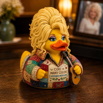 Parton Coat of Many Colors Memorial Duck
