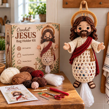 Blessed Home Crochet Bag Holder Collection