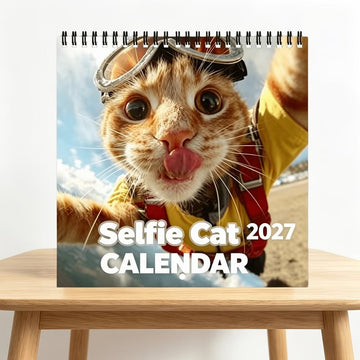 2027 Selfie Cat Calendar