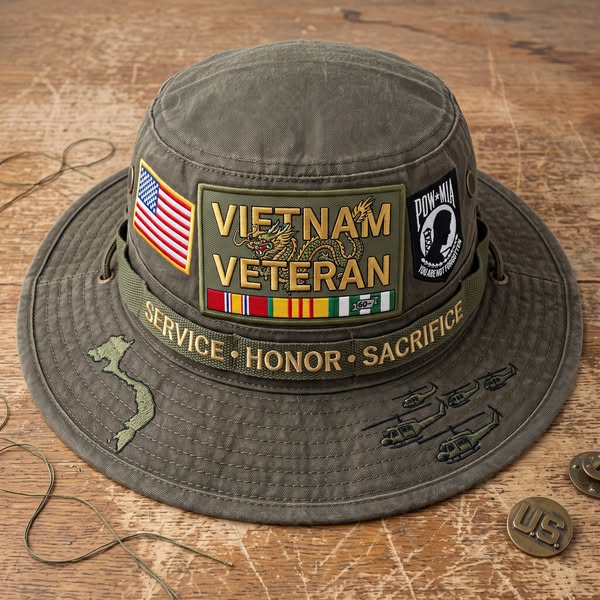 Vietnam Veteran Tribute Boonie Hat