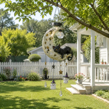 Every Breeze Carries a Little Halloween Magic——Solar Hanging Lantern for Outdoor Halloween Decor