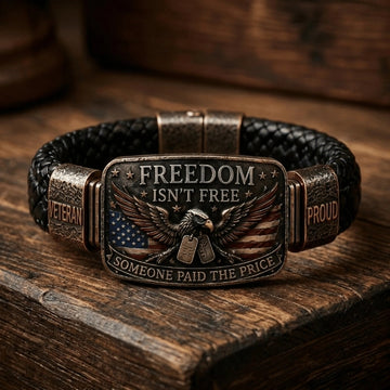 FREEDOM ISN’T FREE – Veteran Tribute Bracelet