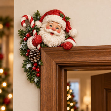 Christmas Door Corner Topper Decoration