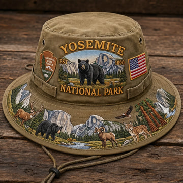 Yosemite National Park Adventure Boonie Hat