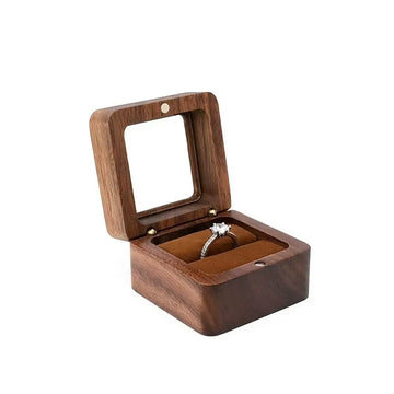 Double Heart Wooden Keepsake Box