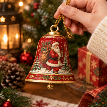 Christmas Vintage Bell Ornament Collection – Festive Holiday Tree Keepsakes
