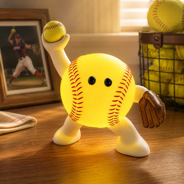All-Star Sports Night Light Buddy | Cute LED Lamp