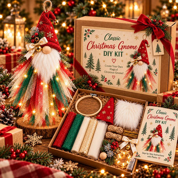 DIY Light-Up Christmas Gnome Craft Kit