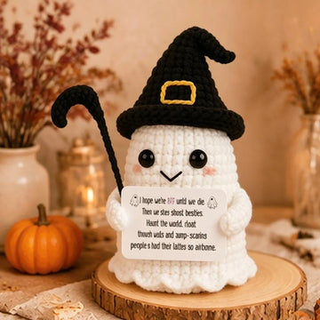 Halloween Buddy - Handmade Crochet Encouragement Gift