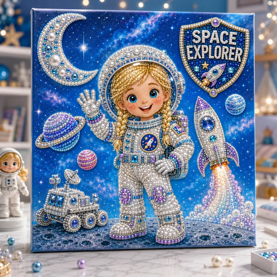 Career Dreams DIY Pearl Bead Art Kit for Kids