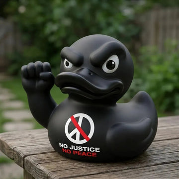 The "Rising Fist" Rubber Duck