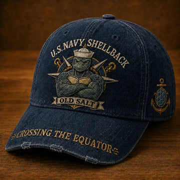 U.S. Navy Shellback Old Salt Cap