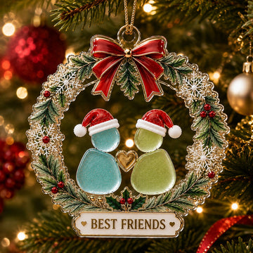 BEST FRIENDS Christmas Ornament