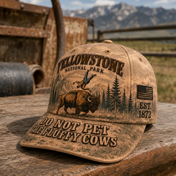 Yellowstone Bison Encounter Hat