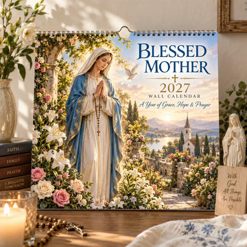 2027 Blessed Mother Wall Calendar