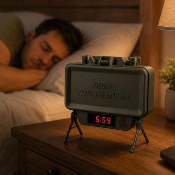 Explosive Style Claymore Alarm Clock