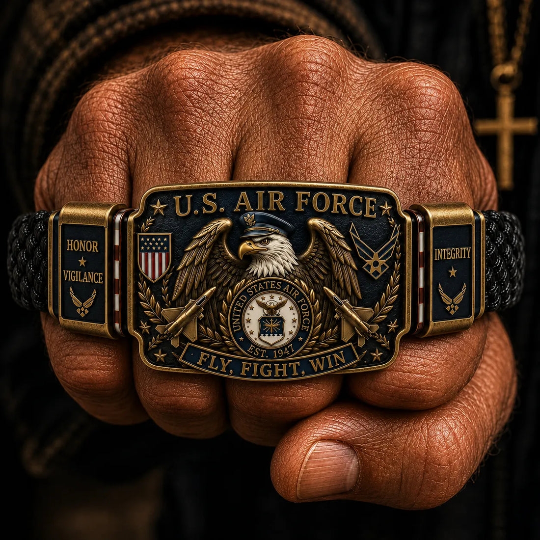 U.S. Air Force Eagle Mascot Commemorative Bracelet