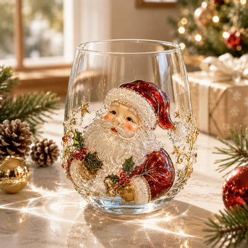 Christmas Glassware Art Collection
