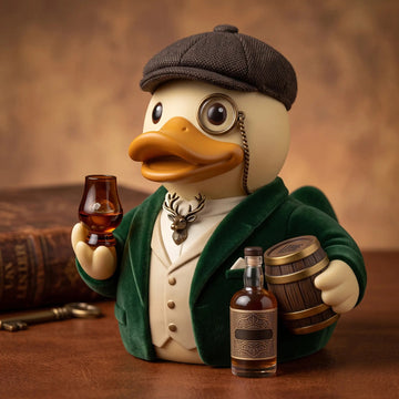 The Gentleman Dram: Dapper Duck Connoisseur Figurine
