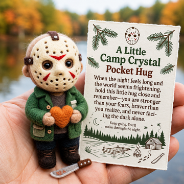 Jason Voorhees Felt Pocket Hug Set