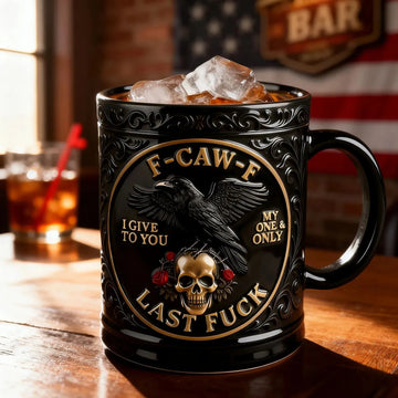 Skull Raven Vintage Mug Collection