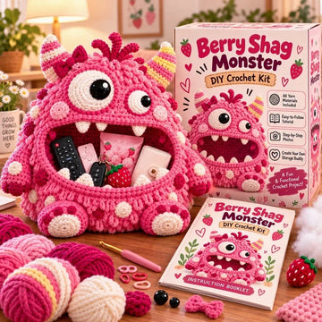 Clutter Munchers Hungry Monster DIY Crochet Storage Buddies