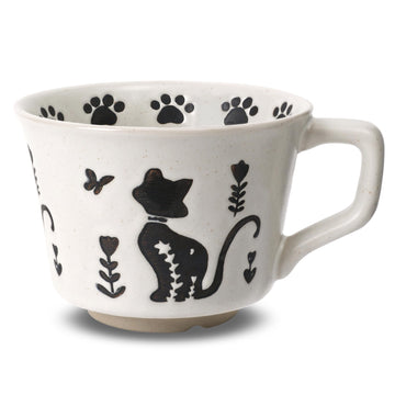 Ceramic Coffee Mug – 11 oz Small Novelty Teacup with Handle, Stoneware Cup