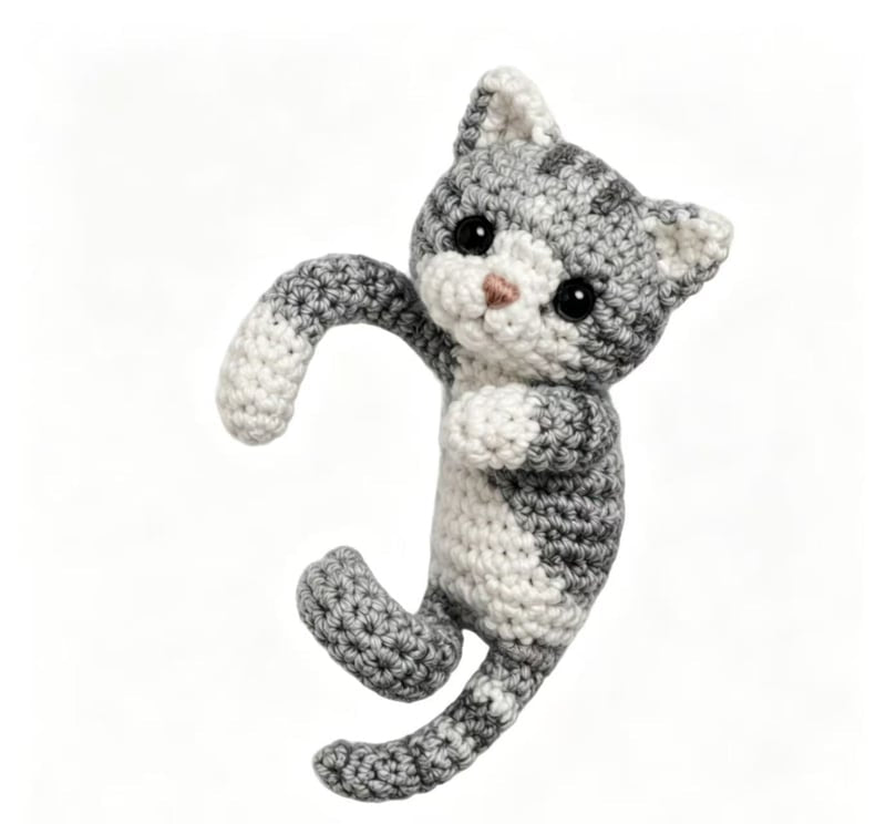 Crocheted Animal Ear Cuffs