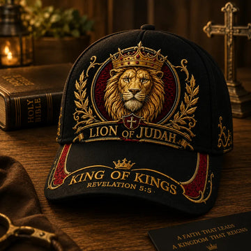 Unisex Lion of Judah Art Print Hat