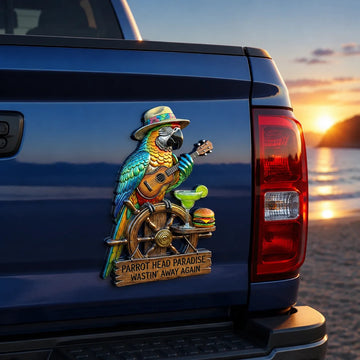 Parrot Head Paradise Sign – Wastin’ Away Again!