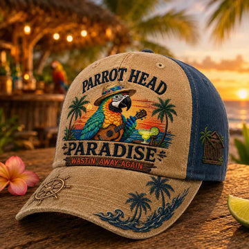 Parrot Head Paradise Cap