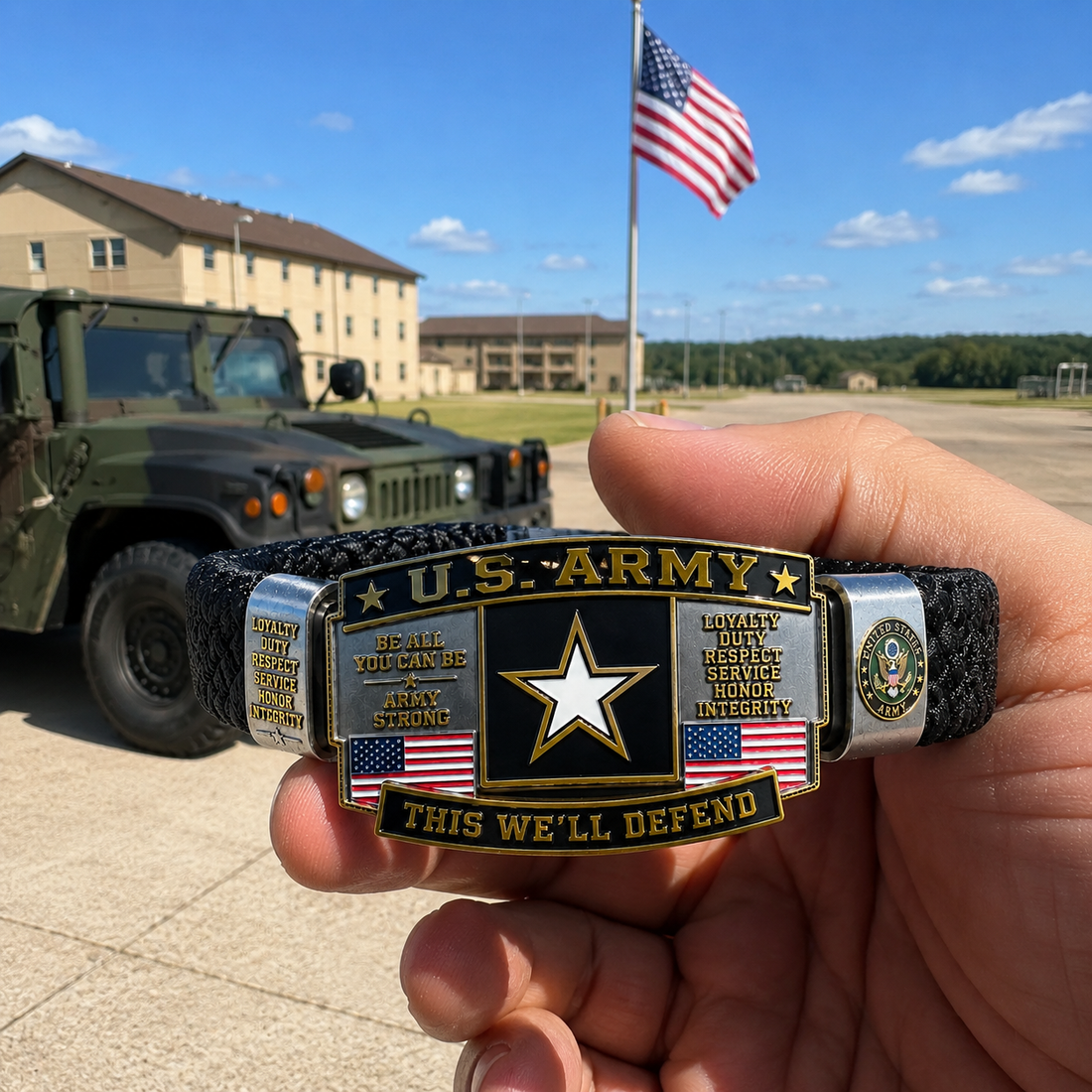 U.S. Army This We'll Defend Tribute Bracelet
